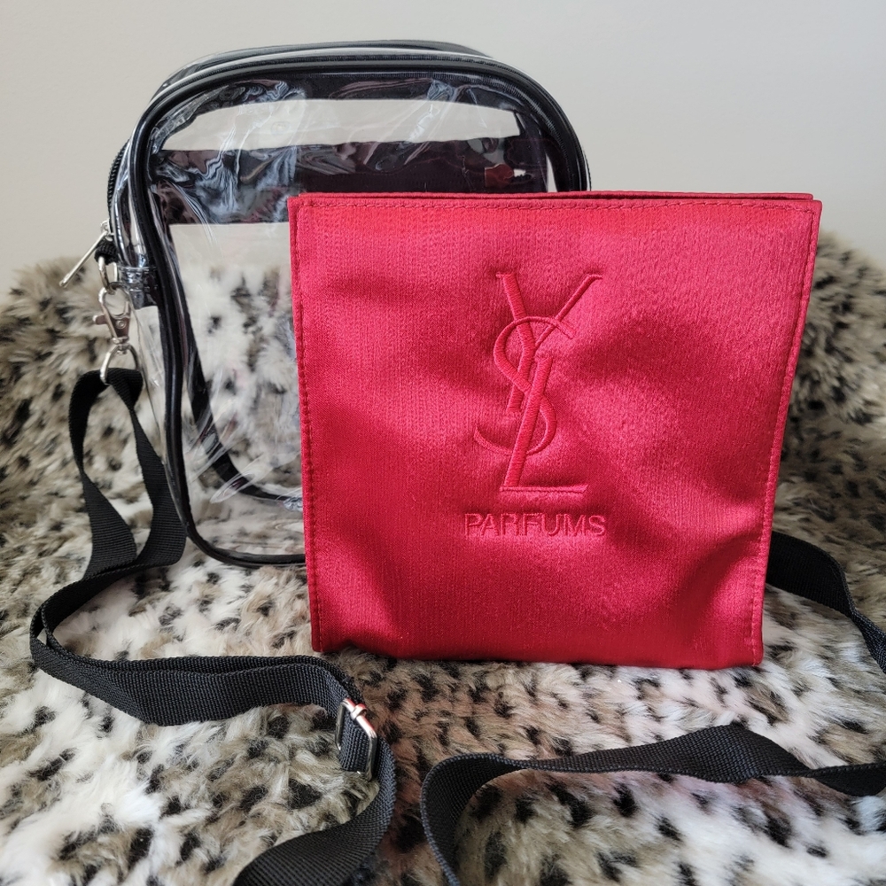 Authentic YSL parfums Pouch